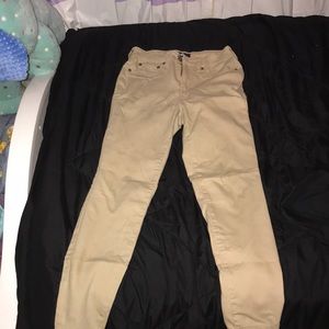 High rise khakis pants